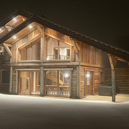 Chalets Coeur Du Lac 马尔比伊松 外观 照片
