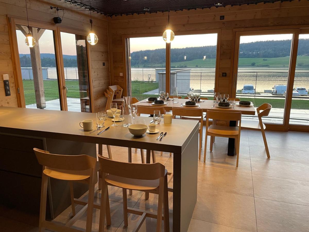Chalets Coeur Du Lac 马尔比伊松 外观 照片