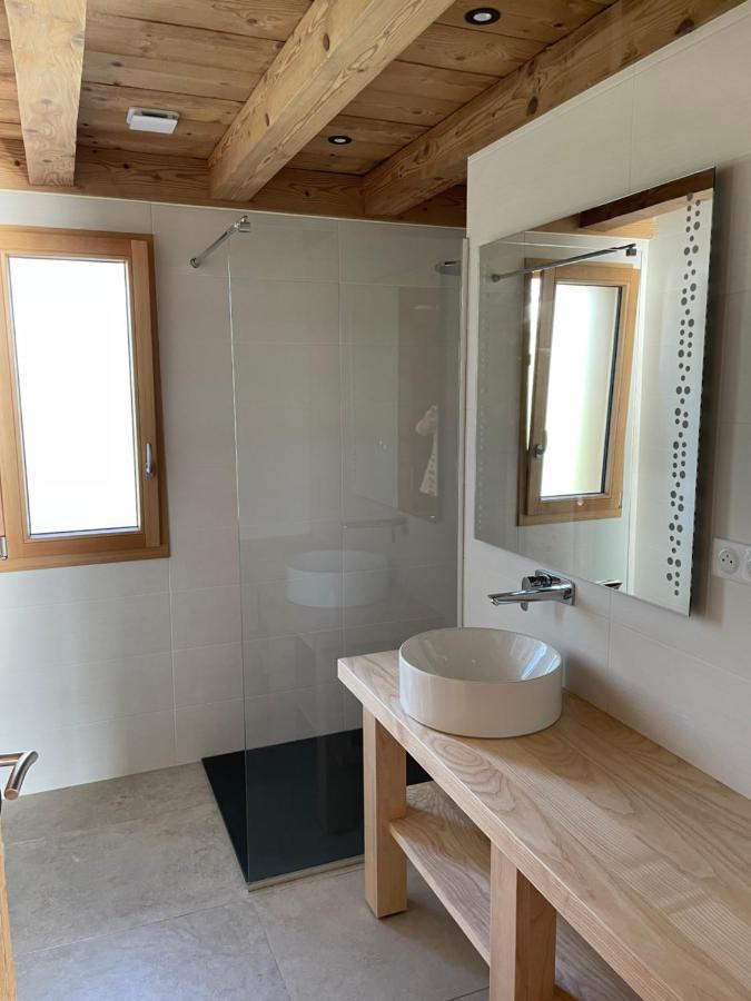Chalets Coeur Du Lac 马尔比伊松 外观 照片