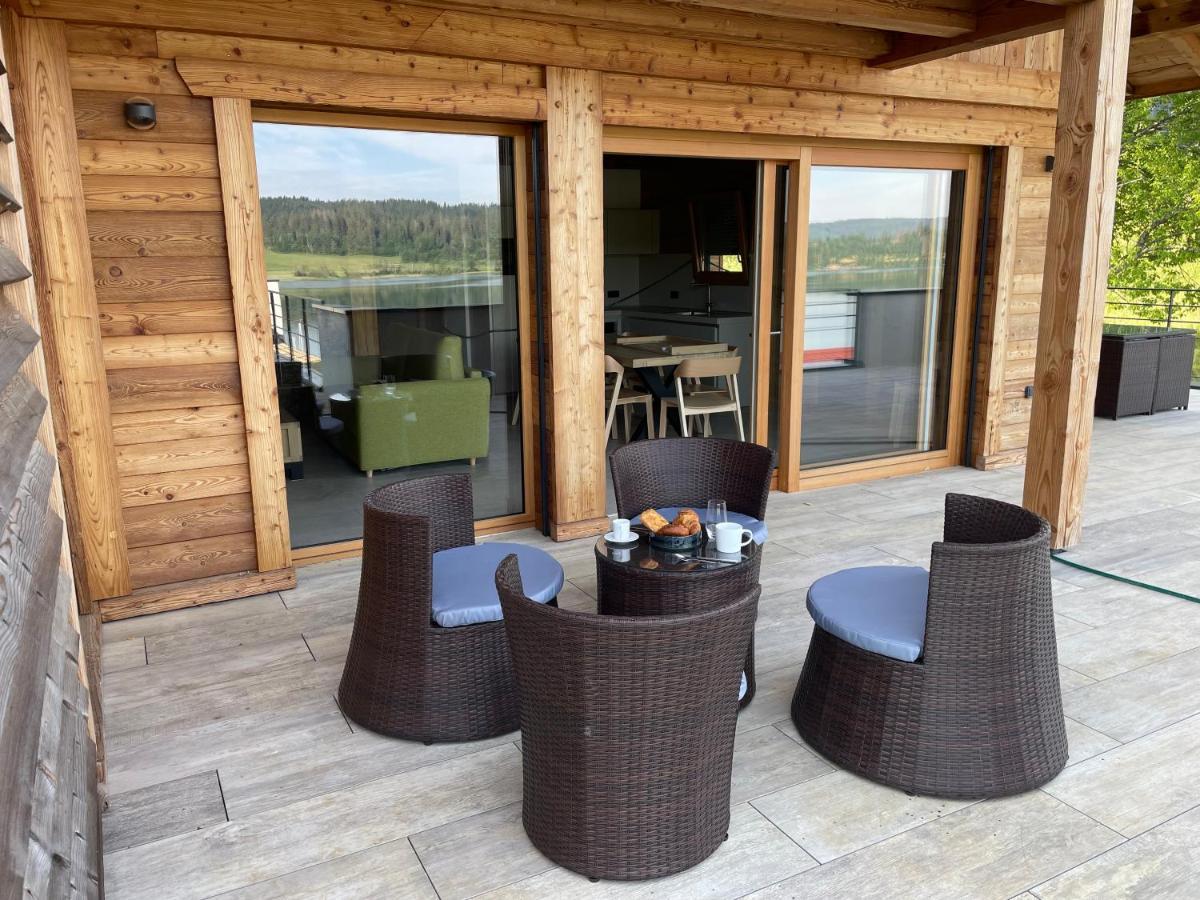 Chalets Coeur Du Lac 马尔比伊松 外观 照片