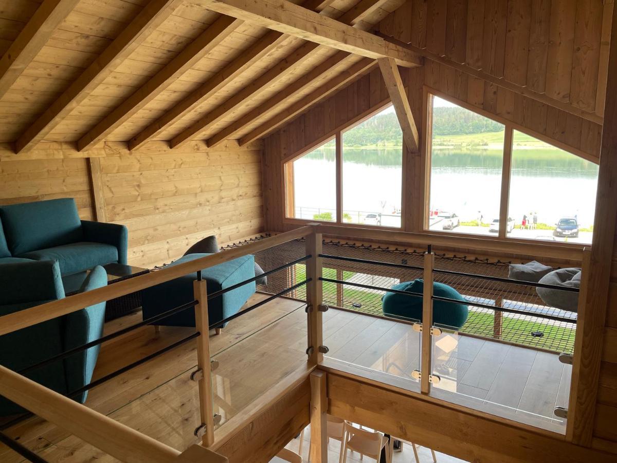 Chalets Coeur Du Lac 马尔比伊松 外观 照片